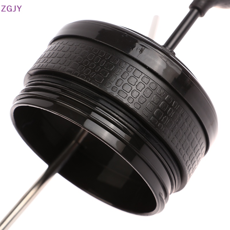 Bình Nước 500ml Bằng Thép Không Gỉ Kèm Ống Hút Và Nắp Cần Gạt Số Cho Xe Hơi Mới