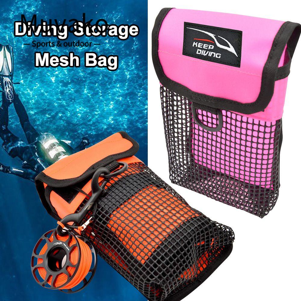 MUVAKO Túi Lưới Đựng Thiết Bị Lặn Dưới Nước  Giá Đỡ