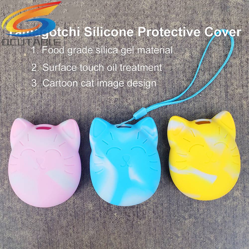 Silicone Vỏ Silicon Bảo Vệ Máy Chơi Game Cầm Tay Tamagotchi Meets / 4U / 4U + / Mix / PS / Idl / Id