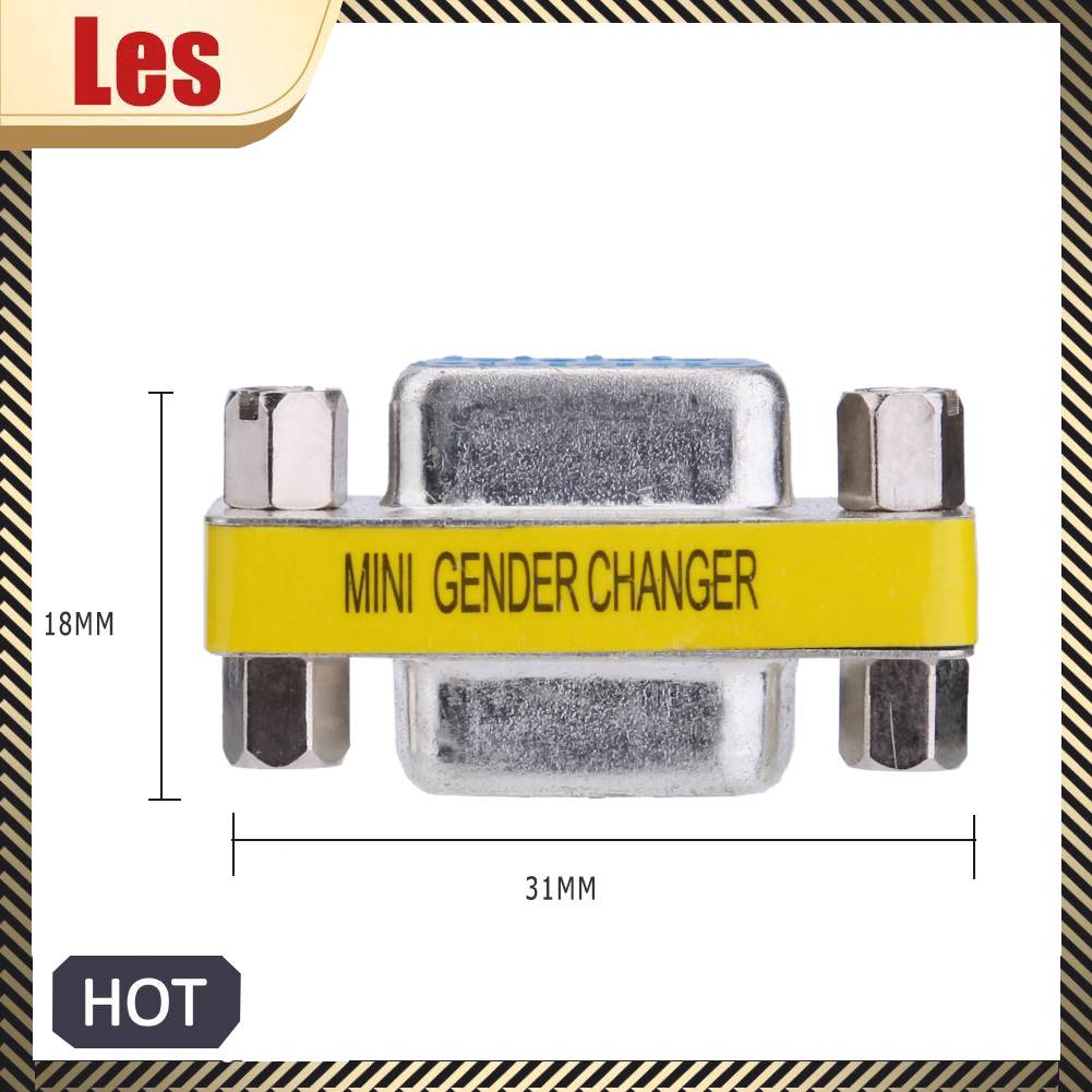 Bộ 2 Đầu Nối Chuyển Đổi DB9 Female Sang Female RS232