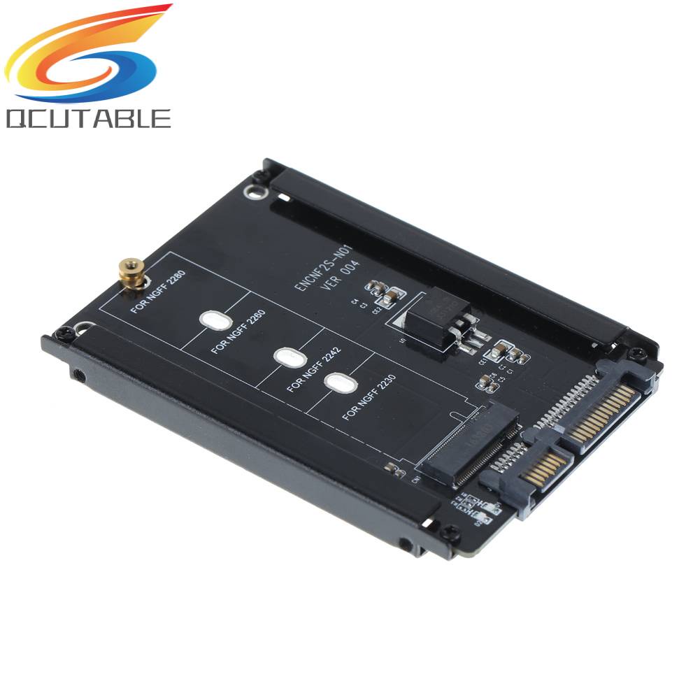 Bộ ĐiềU HợP CY B + M 2 M.2 NGFF (SATA) SSD Sang 2.5 SATA Chuyên DụNg