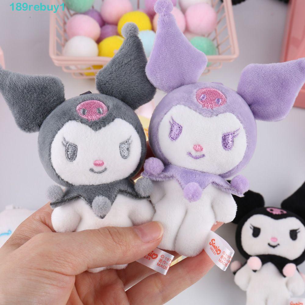 REBUY1 Kuromi Đồ chơi nhồi bông Hình Chú Chó Purin Đáng Yêu Trang Trí Túi Xách / Móc Khóa