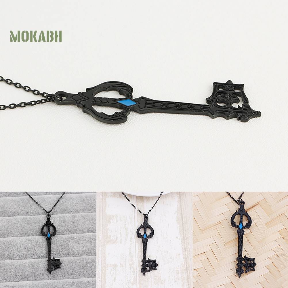 [Mok Abh] Vòng cổ Mặt Hình Trái Tim Oblivion Key Blade