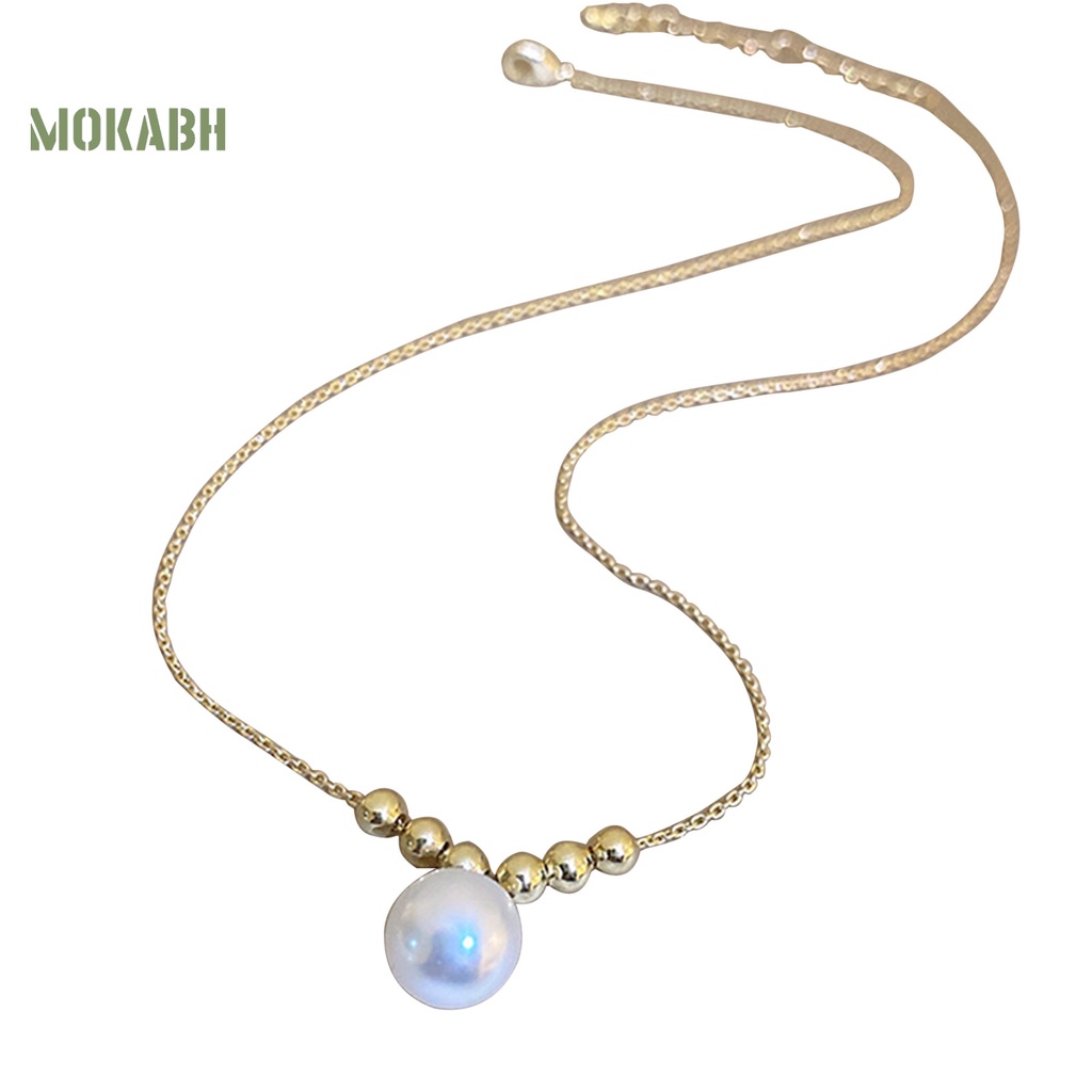 [Mok Abh] Vòng Cổ Choker Màu Sắc Tươi Sáng Không Gây Dị Ứng Thiết Kế Đơn Giản Thân Thiện Với Làn Da Cho Nữ