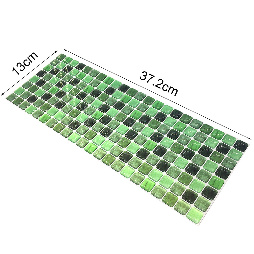 Miếng Dán Tường Bằng PVC Chống Thấm Nước Nhiều Màu Sắc Dễ Lắp Đặt Tiện Dụng Cho Nhà Tắm