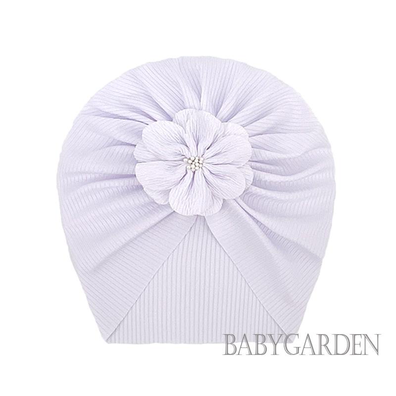 / / Mũ Trùm Đầu Turban Thắt Nút Hoa Lớn Dễ Thương Cho Bé