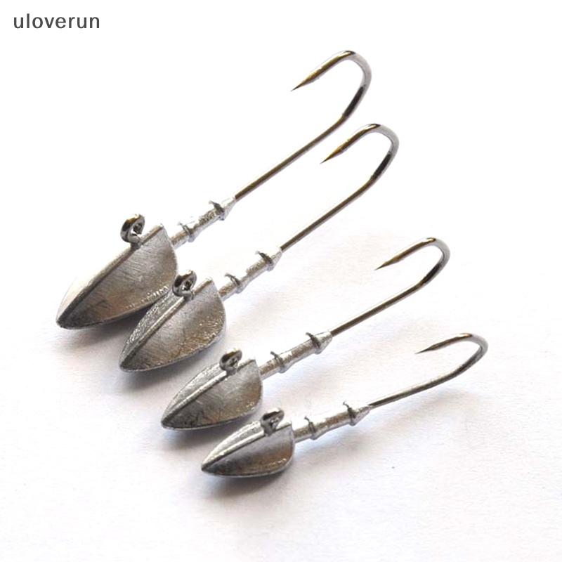 Uloverun Mồi Câu Cá Giả Hình Giun Đầu Mềm 3.5g 5g 7g 10g 14g 21g