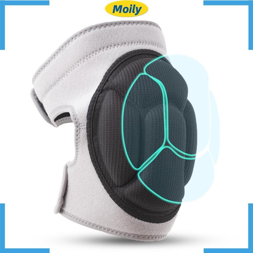 MOILYVN Bộ 2 Miếng Đệm Bảo Vệ Đầu Gối Chống Ngã Khi Chơi Thể Thao
