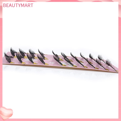 Bộ 10 Cặp Lông Mi Giả Dày Tự Nhiên Trang Điểm Xinh Đẹp