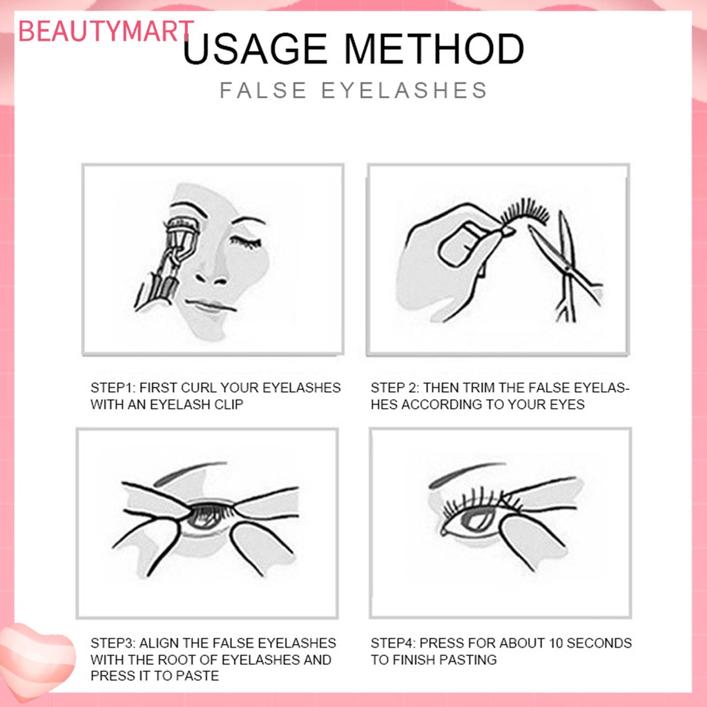 1 Cặp Lông Mi Giả 3D Bằng Sequin Tự Nhiên Có Thể Tái Sử Dụng