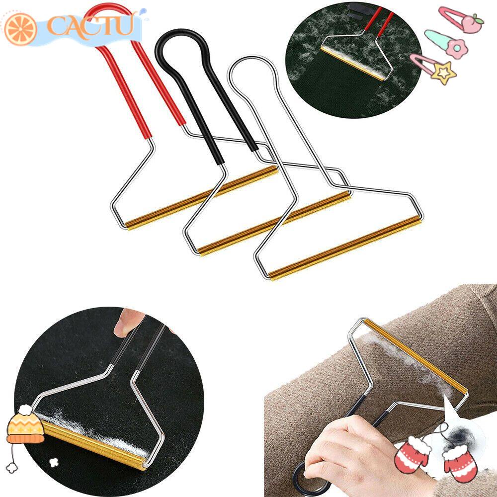 CACTU Bàn Chải Xơ Vải Len Cho Thú Cưng