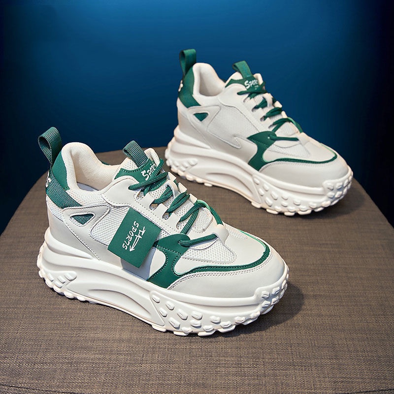Giày Sneaker Đế Dày Tăng Chiều Cao Thời Trang Mùa Xuân 2023 Cho Nữ