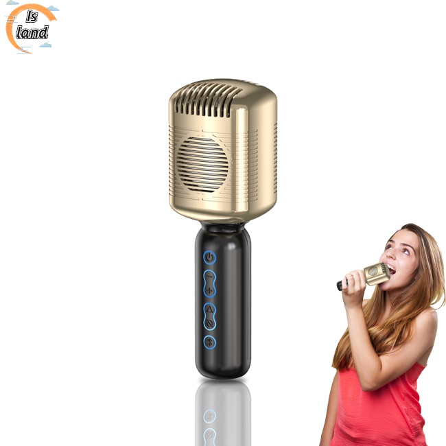 Tụ Điện Không Dây KM600 Karaoke Kết Nối Bluetooth Tích Hợp Mic Tiện Dụng
