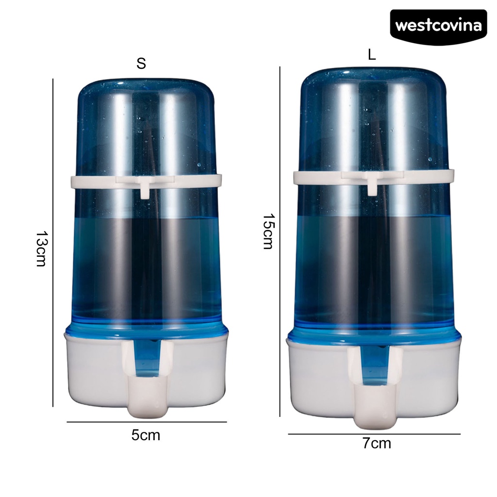 [COD]♞Bình Uống Nước Dung Tích Lớn 200ML / 415ML Cho Chim Cảnh