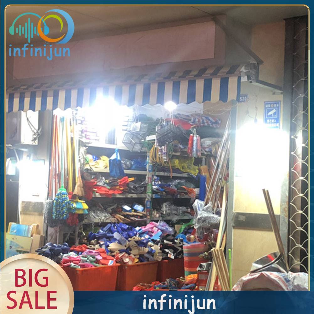 Đèn Cắm Trại 120 Bóng LED 2400LM / 1200mAh Kèm Móc Tiện Lợi