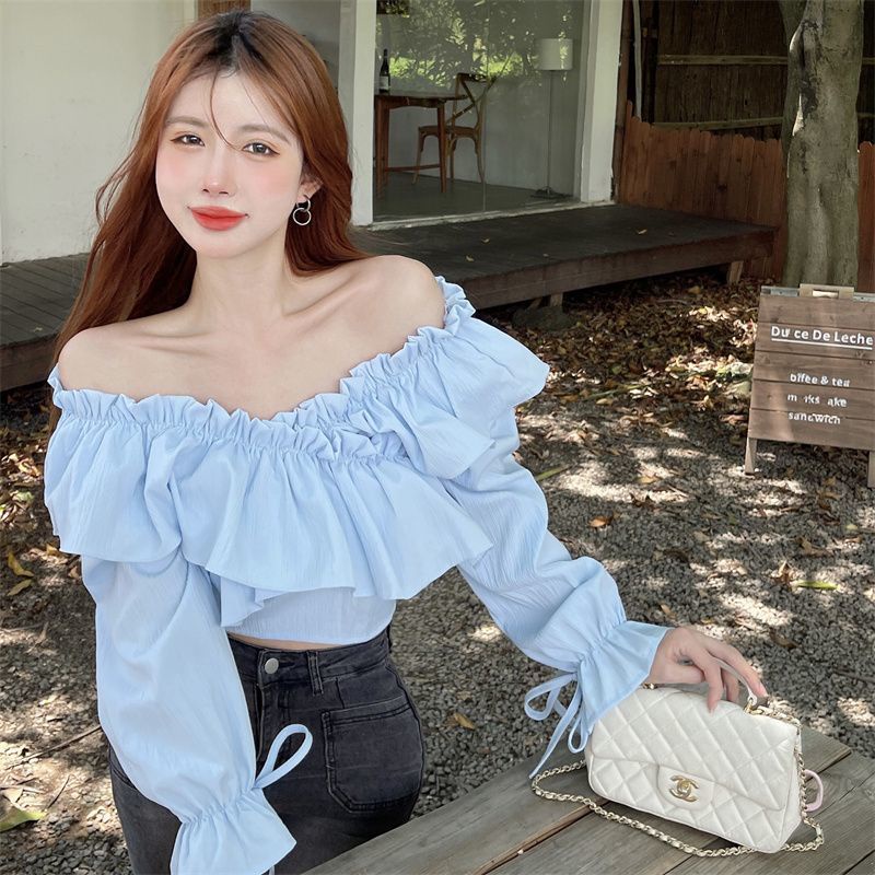 Áo Kiểu Dáng Ôm Phong Cách Thời Trang Pháp Dành Cho Nữ