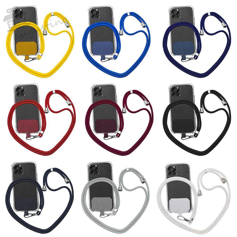 AUGUSTINA Dây Đeo Điện Thoại Di Động Bằng Nylon Mềm 9 Màu Tùy Chọn