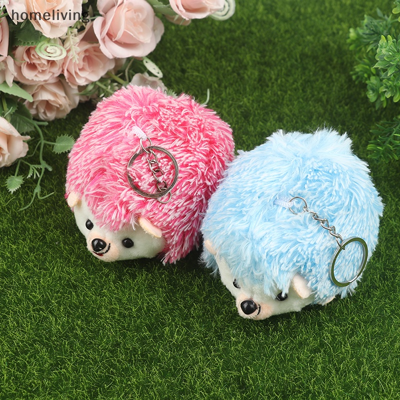 Móc Khóa Hình Nhím Nhồi Bông 12CM Đáng Yêu