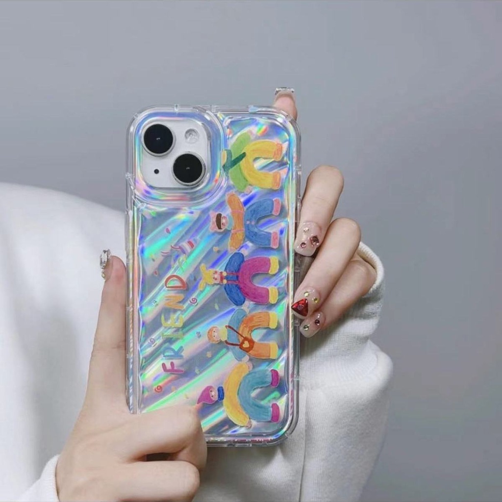 Ốp Điện Thoại Mềm Chống Sốc In Hình Cầu Vồng Cho Iphone xrxsmax12 / 8p / 1413 / pro117