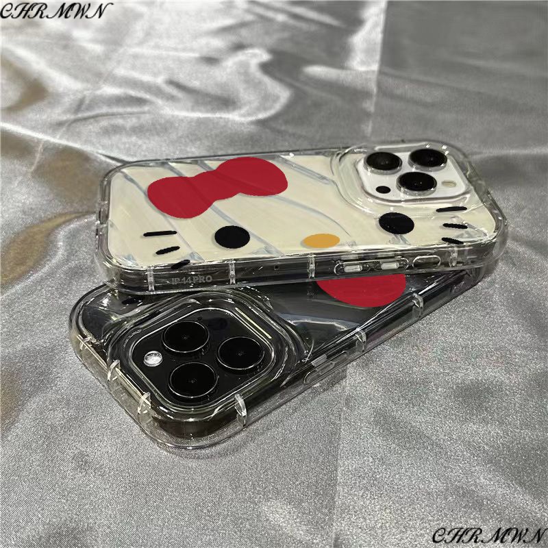 Ốp Điện Thoại Mềm Trong Suốt In Hình Biểu Cảm Mèo Cho Iphone 14Promax 1312 / 11 7 / 8plus xr / sins OUEW