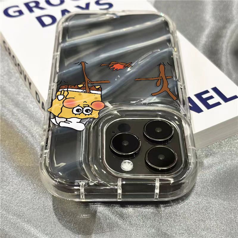 Ốp Điện Thoại Dẻo Trong Suốt Họa Tiết Hoạt Hình SpongeBob Cho Iphone Xr / 11 7 plus8iPhone14promax sins1312 / DWE9
