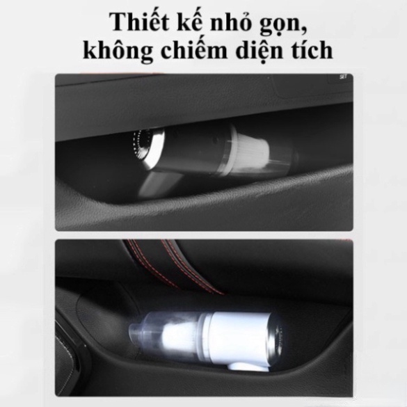 Máy Hút Bụi Cầm Tay, Máy Hút Bụi Mini Không Dây, Vệ Sinh Ô Tô, Gia Đình, Hút Bụi Giường Nệm, Lông Chó Mèo