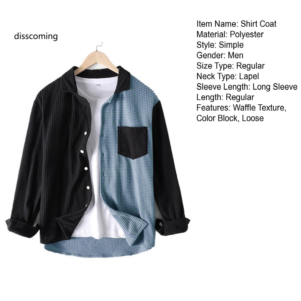 Áo Thun Tay Ngắn In Chữ SL SL SL SL SL| Áo Khoác Sơ Mi Tay Dài Có Túi Màu Khối Dành Cho Nam