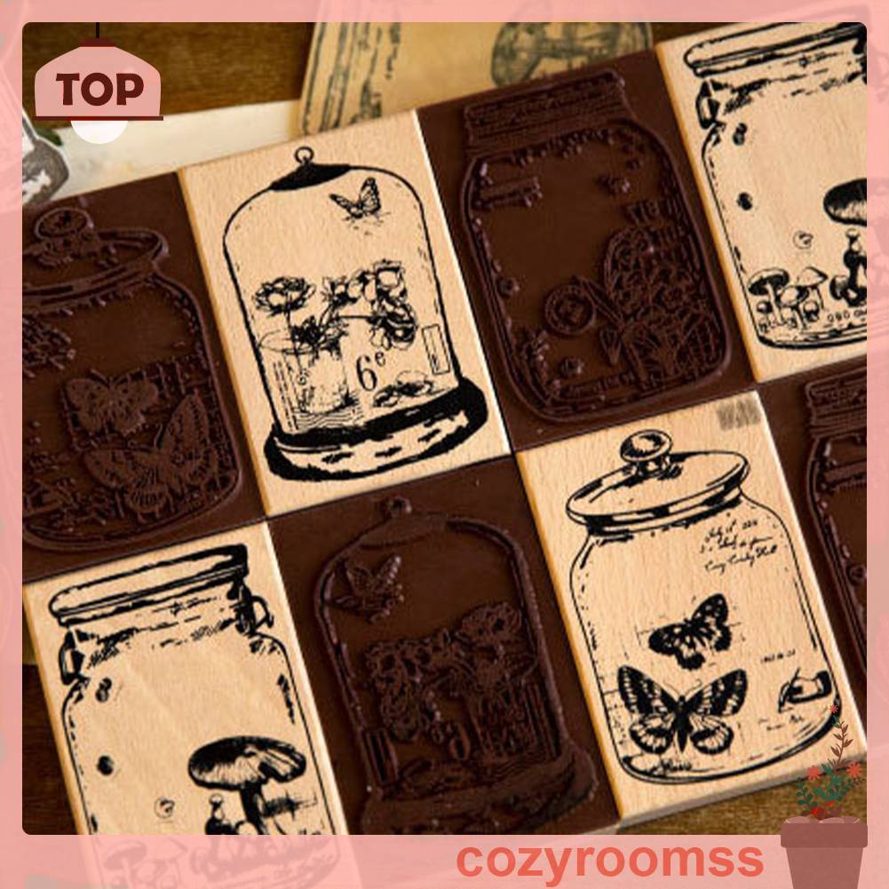 Con Dấu Bằng Cao Su Dùng Để Làm Thẻ Trang Trí Thủ Công