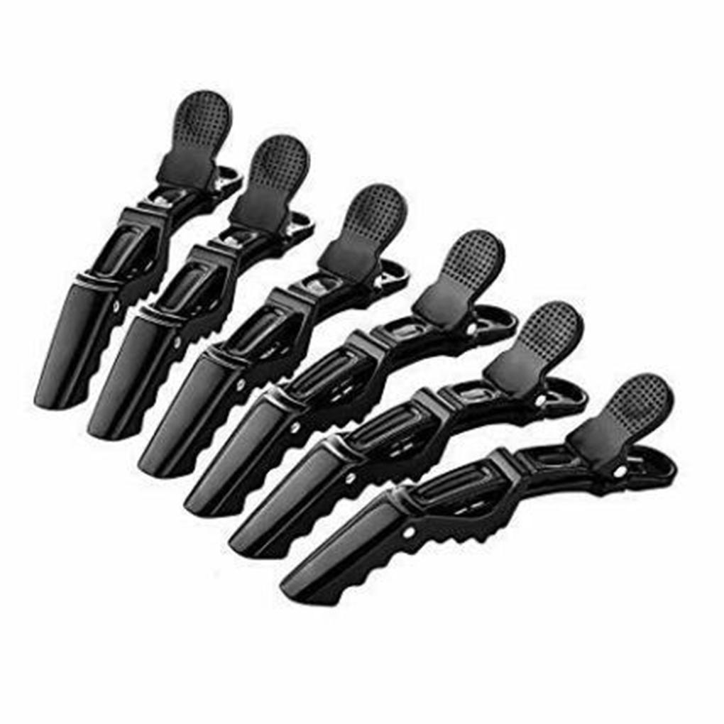 Set 6 Kẹp Tóc Nhựa Chống Trượt Tiện Lợi