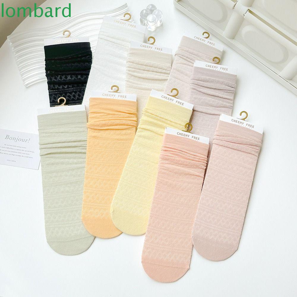LOMBARD Vớ Lụa Mỏng Co Giãn Thoải Mái Hợp Thời Trang Cho Nữ