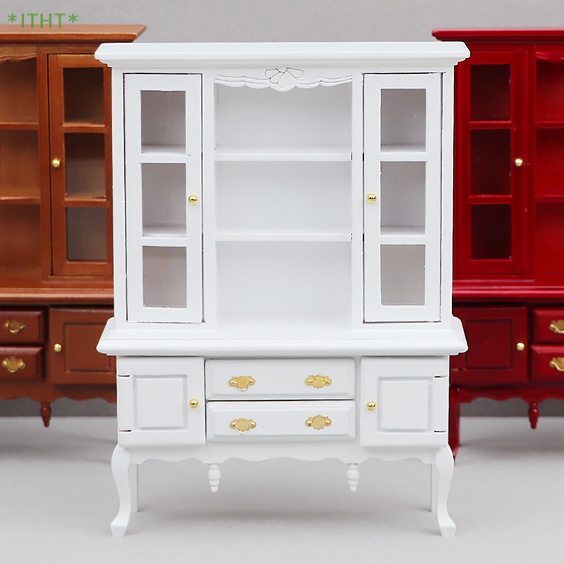 1 Mô Hình Kệ Sách Mini Dùng Để Trang Trí Nhà Búp Bê 1: 12 Mới