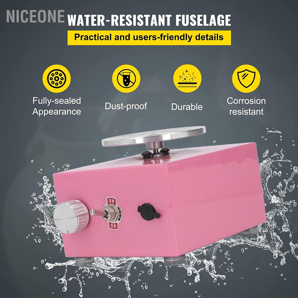 NiceOne  Vuông Mini Chậu Nước Nhỏ Thu Nhỏ Trẻ Em Giảng Dạy Máy Gốm Máy Vẽ Máy Đất Sét Máy Vẽ cmman