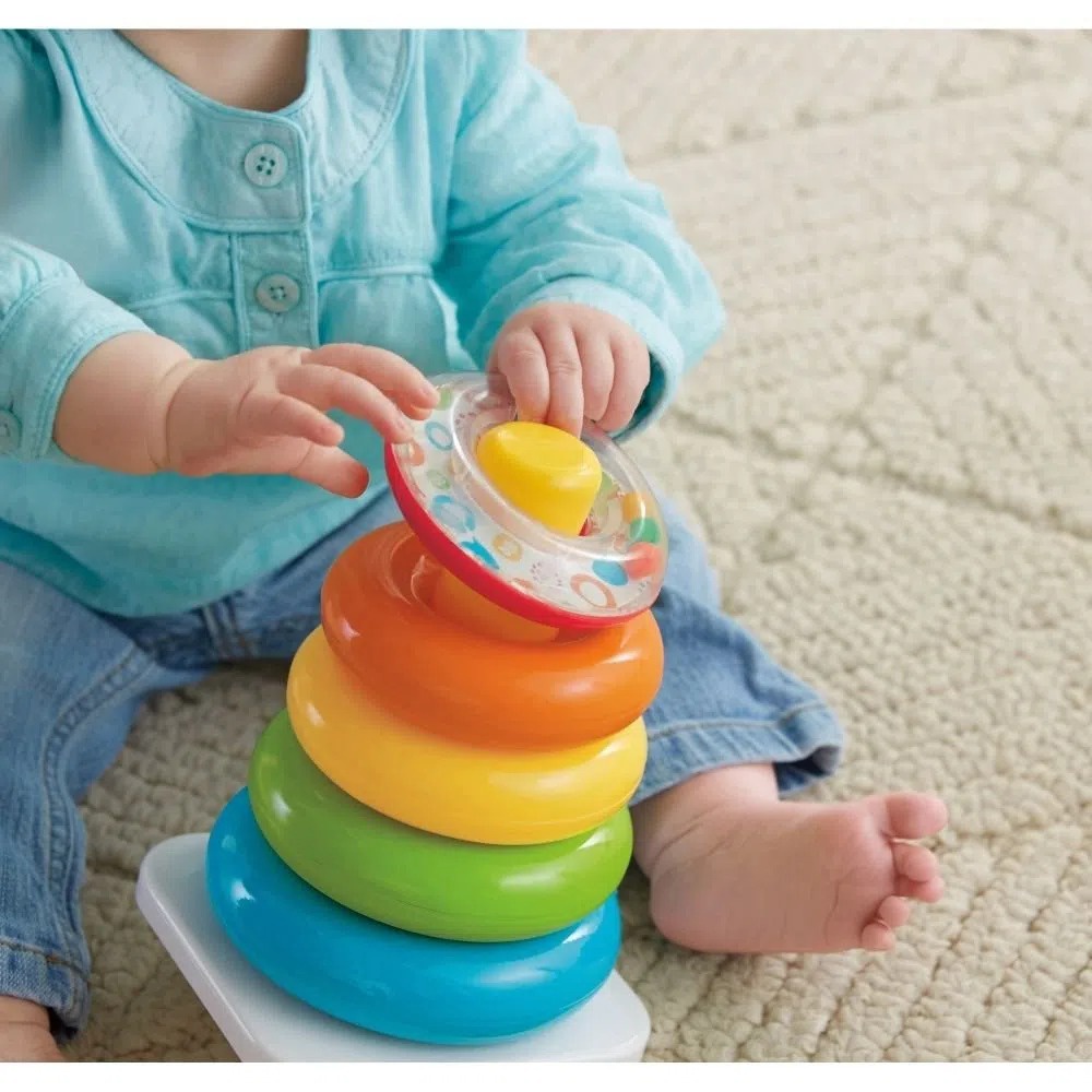 Đồ Chơi Tháp Gỗ Montessori Cho Bé
