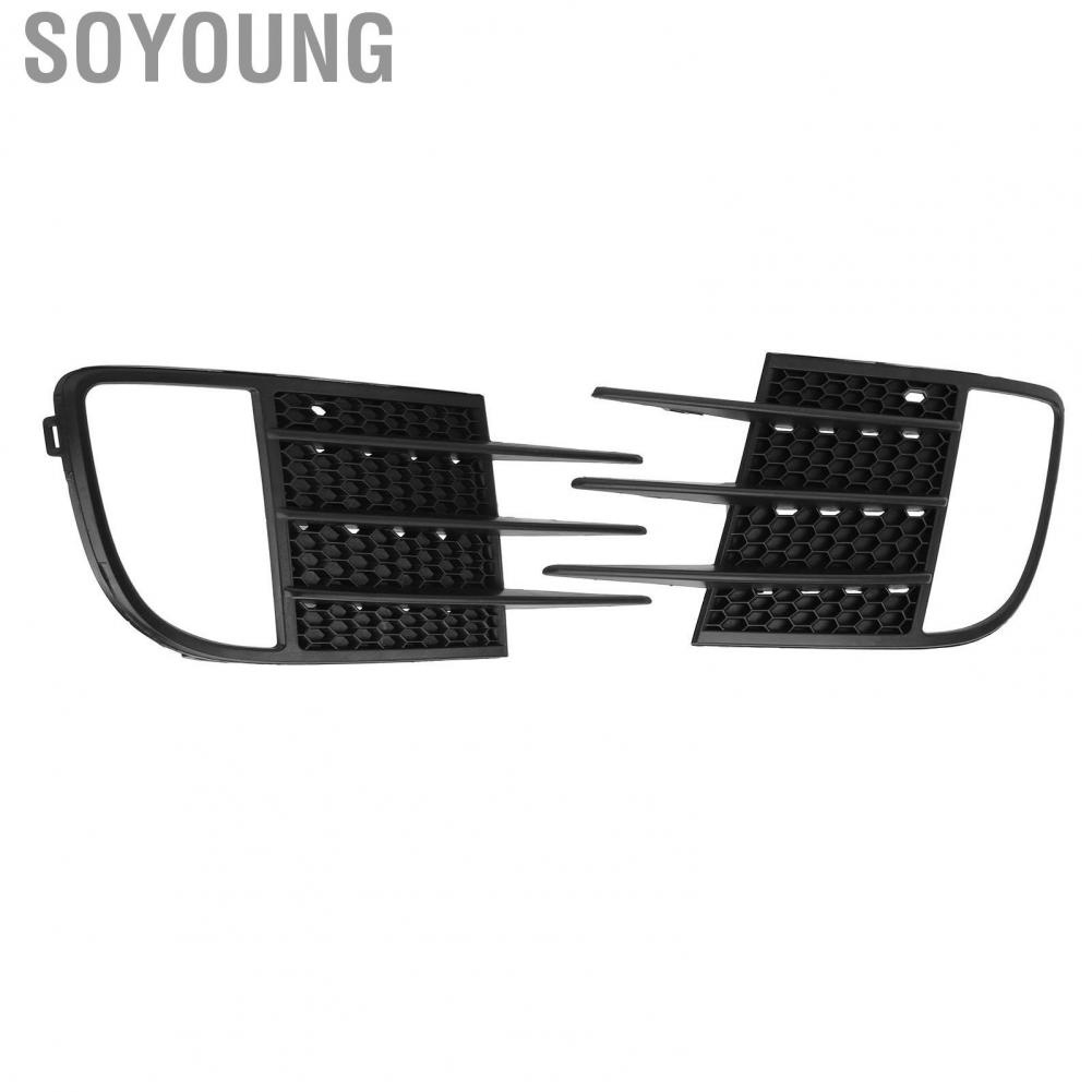 Soyoung Fog Light Grille Cover Grill Front Left High Hardness 5K0853666C Strong Protection for Mk6 GTD