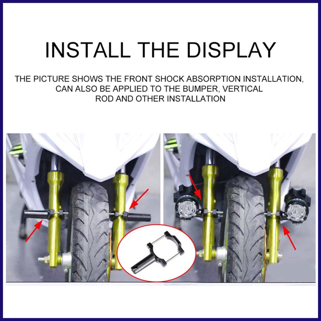 Giá Đỡ Đèn Pha 20-55mm Chuyên Dụng Cho Xe Mô Tô