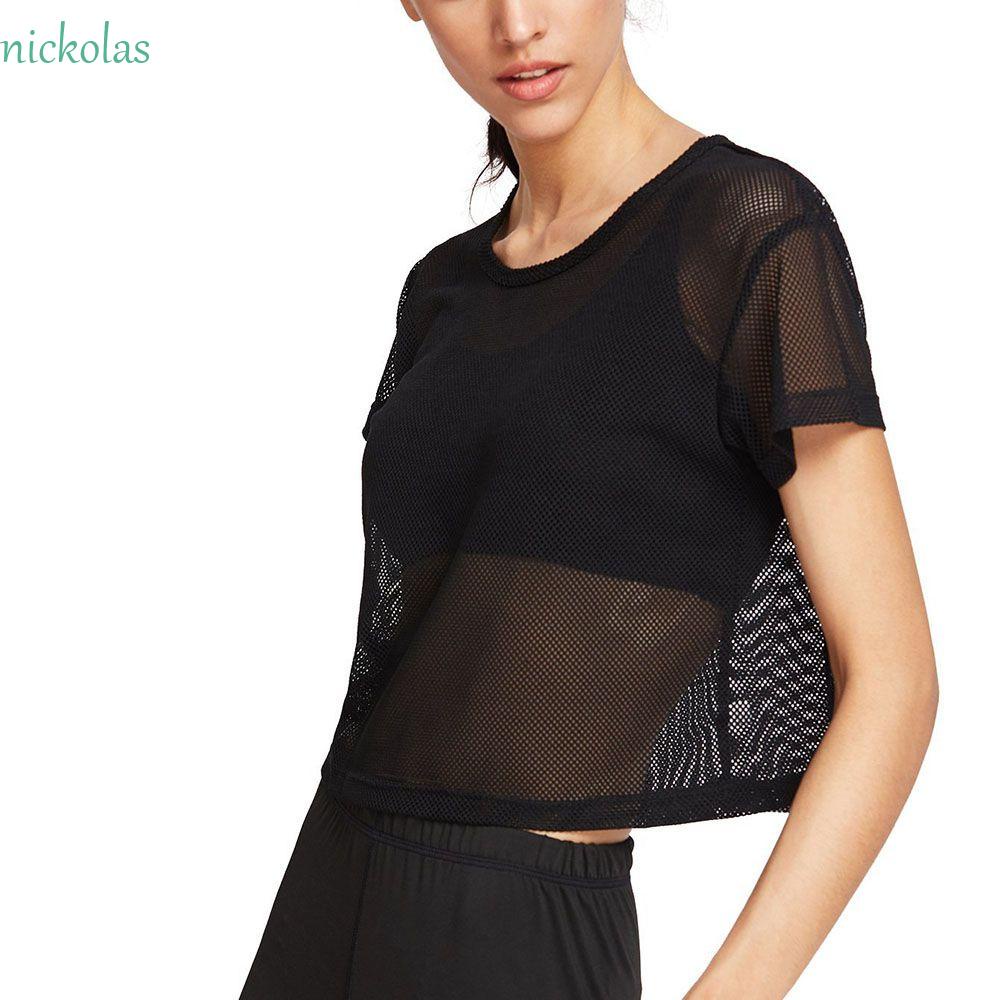 NICKOLAS Áo Tank Top Thể Thao Chất Liệu Thấm Hút Khô Thoáng Nhanh Chóng