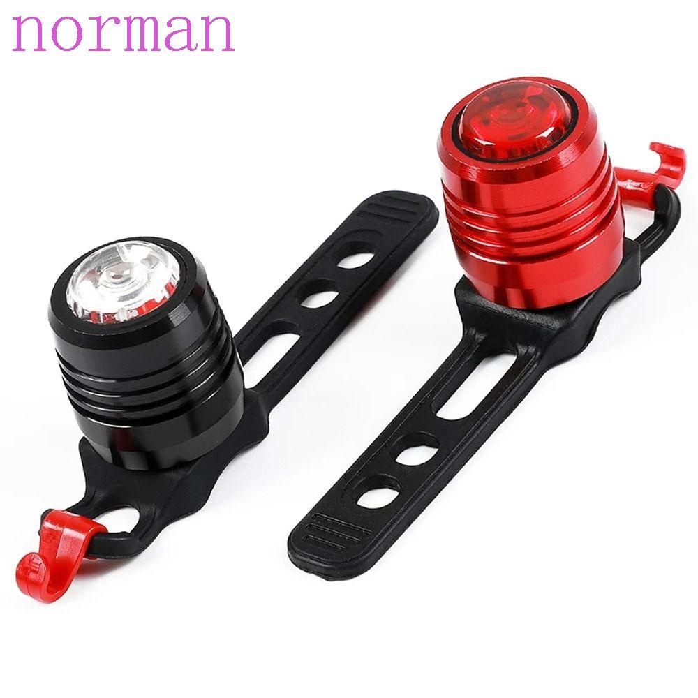 NORMAN Đèn Cảnh Báo An Toàn Sạc USB Cho Xe Đạp