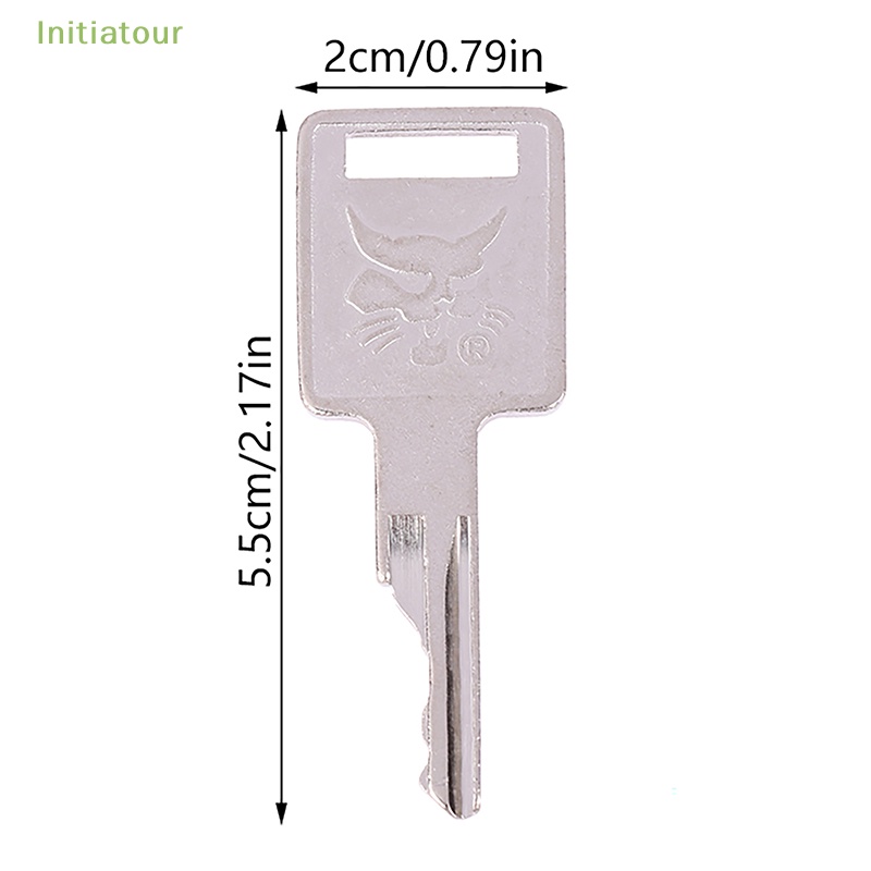 [InitiatourV] Set 2 Chìa Khóa Có Thể Thay Đổi Được 6693245 6693241 Chìa Khóa Thay Thế Chất Lượng Cao Cho Máy Xúc 670 9527