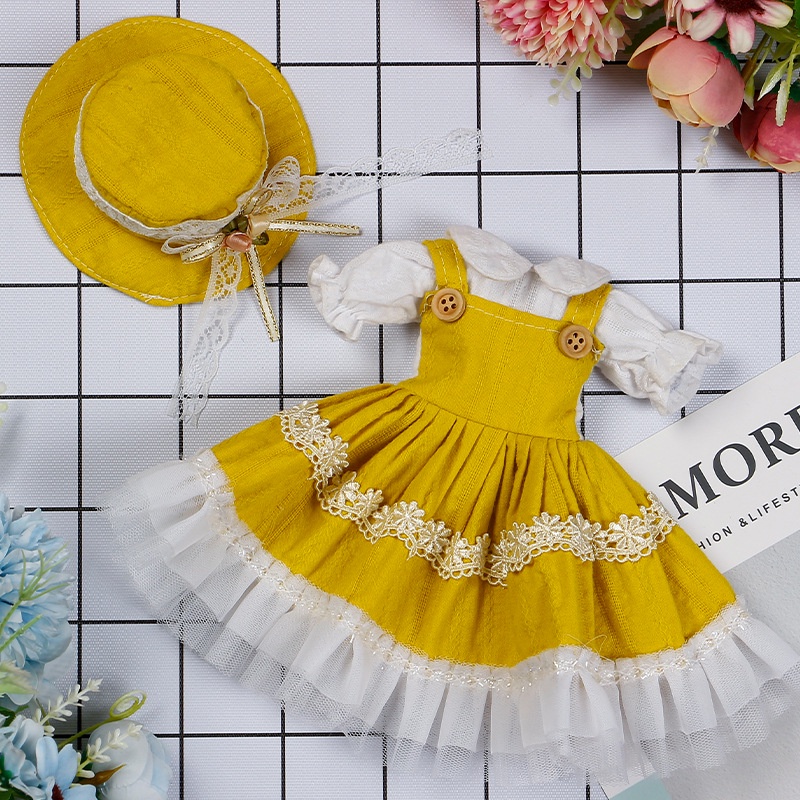 Đầm Đồ Chơi Búp Bê 30cm BJD Xinh Xắn