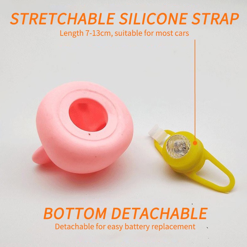 Đèn Gắn Tay Lái Xe Đạp Hình Động Vật Dễ Thương Sáng Tạo