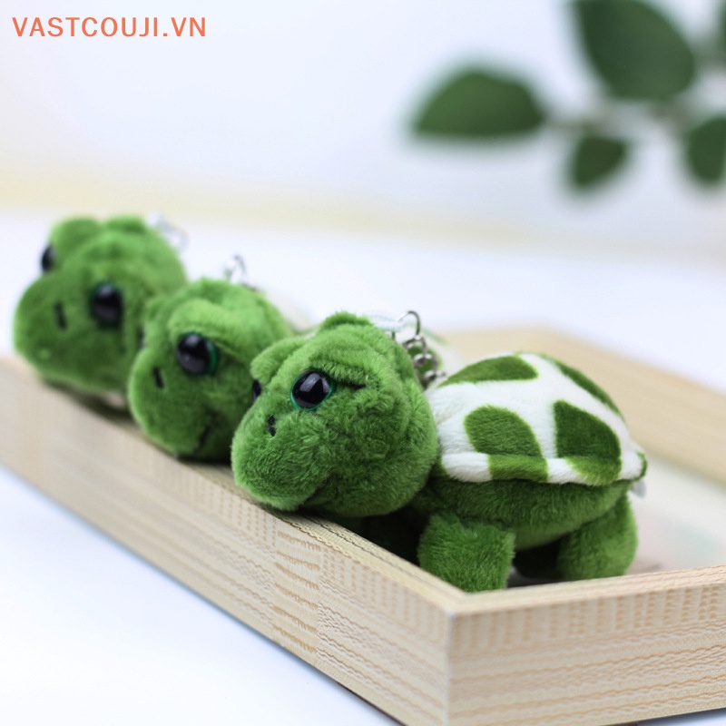 Móc Khóa Hình Rùa Biển Nhồi Bông Mini Dễ Thương