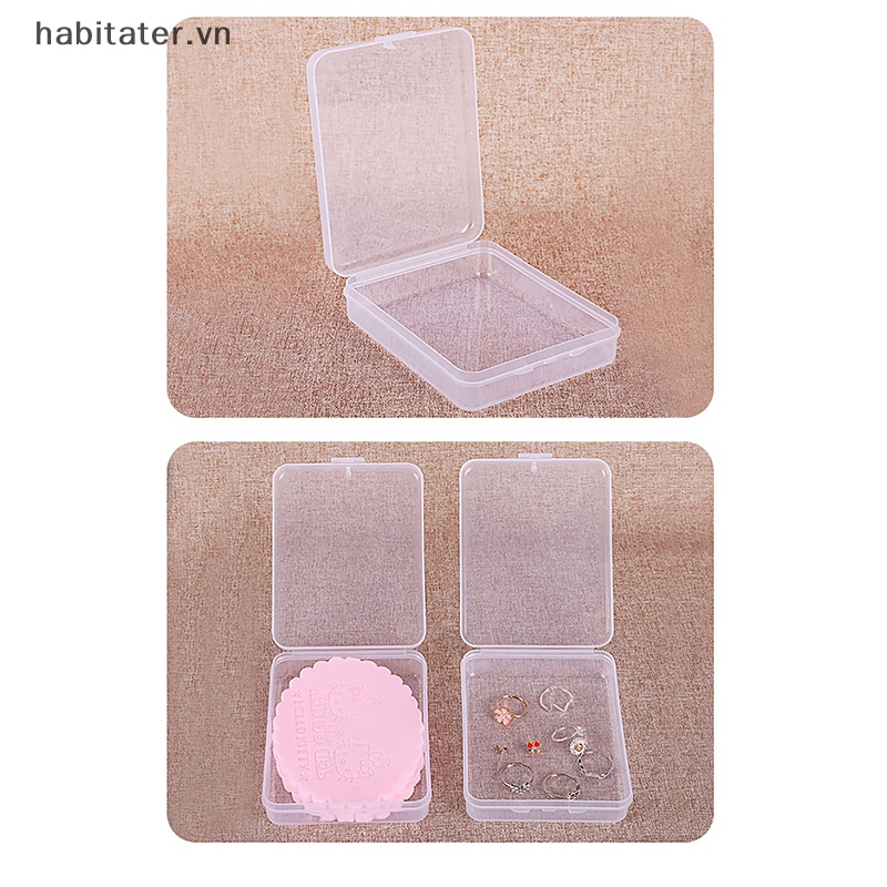 Hộp Đựng Khẩu Trang Trong Suốt Chống Bụi Chống Ẩm Tiện Dụng