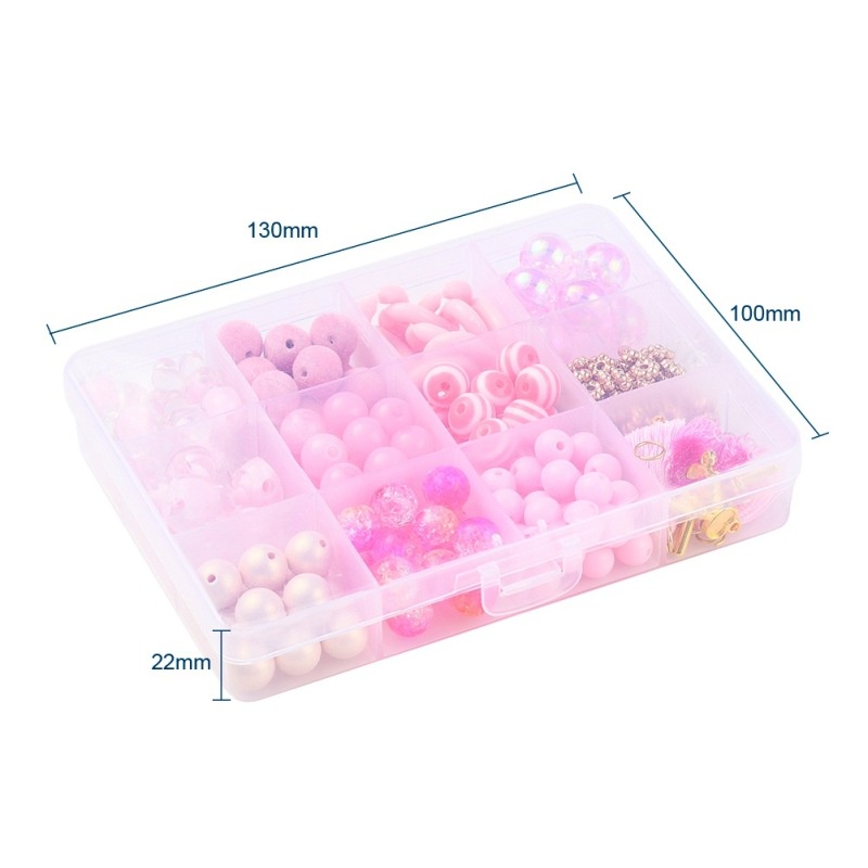 Túi 12 Ngăn Đựng Hạt Làm Trang Sức Thủ Công