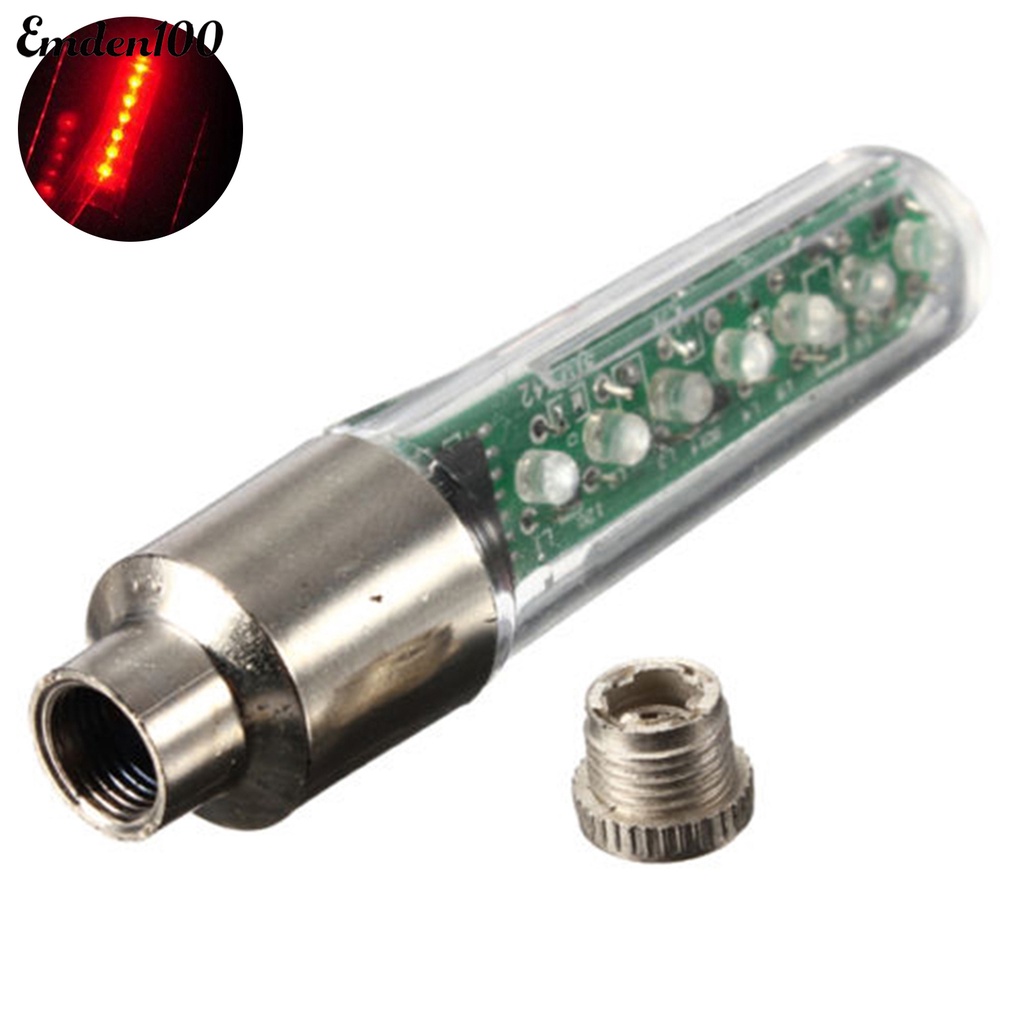 Đèn LED Chữ Tiếng Anh Gắn Van Bánh Xe Đạp