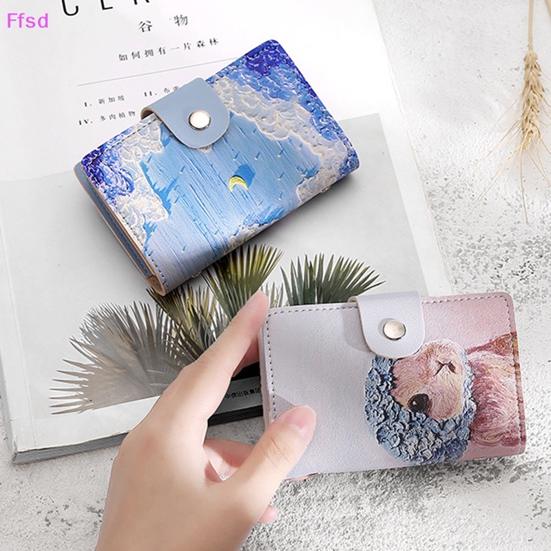 Ví Đựng Thẻ / Hộ Chiếu / Danh Thiếp Thời Trang Dành Cho Nam Và Nữ