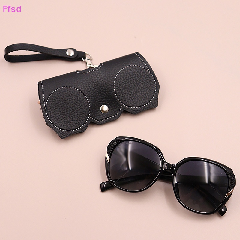 1 Túi Da Đựng Mắt Kính Cầm Tay Phong Cách Retro