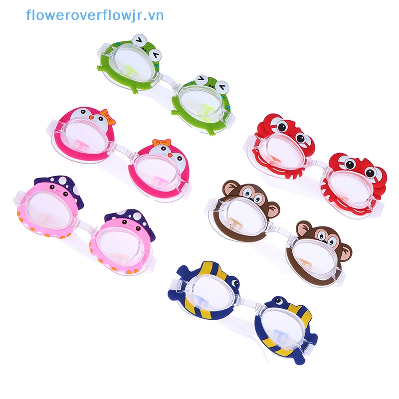 Kính Bơi Silicone FJR Chống Sương Mù Cho Trẻ Em