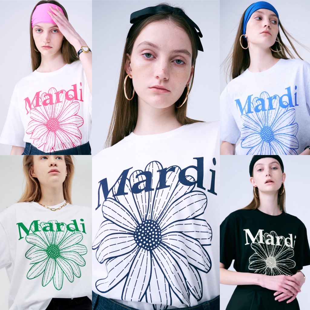Áo thun MARDI MERCREDI Tshirt Flower