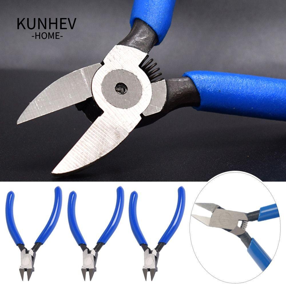 KUNHEV Kìm Cắt Dây Điện Chéo Bằng Thép Mềm Mại Tiện Dụng
