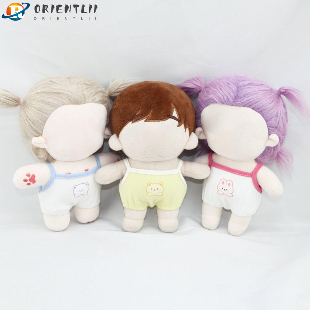 ORIENTLII Quần Áo Cho Búp Bê 20cm Bằng Cotton Nhiều Kiểu Dáng